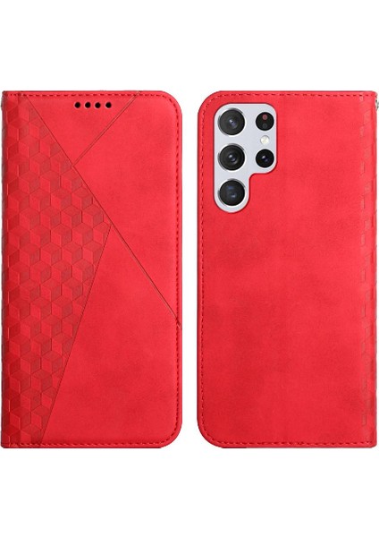Uyumlu Samsung Galaxy S22 Ultra Cüzdan Kılıf (Yurt Dışından)