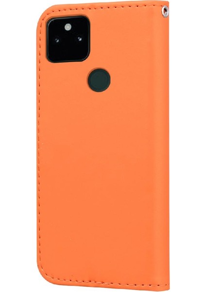 Google Piksel 5A 5g Için Flip Case Basit Iş Deri Kılıf Cüzdan Flip (Yurt Dışından) indirimleri