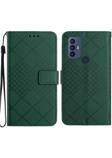 El Kayışı Kart Yuvası Standı ile Tcl 30 Se Cüzdan Pu Deri Için Flip Case (Yurt Dışından)