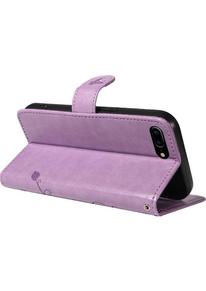 IPhone 7 Için Kılıf Artı/8 Artı ve Kart Yuvası ile El Kayışı Yüksek Kalite (Yurt Dışından) indirimleri