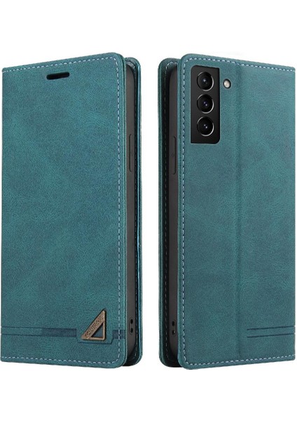 Samsung Galaxy S22 Artı Kickstand Iki Kart Yuvaları Premium Deri (Yurt Dışından)