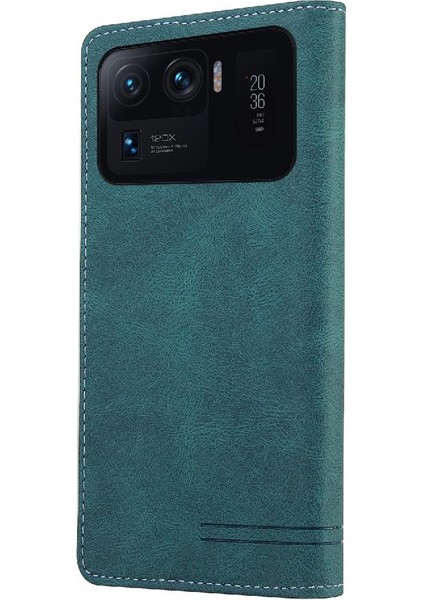 Xiaomi 11 Için Kılıf Ultra Iki Kart Yuvaları Premium Deri Premium Deri (Yurt Dışından)