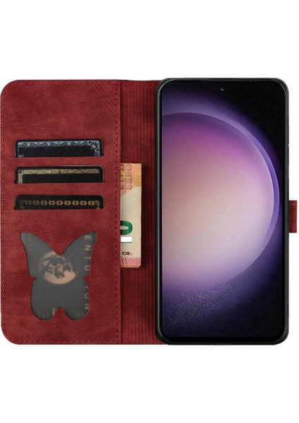 Samsung Galaxy S23 Artı Tutucu Kapak Kart Cep Cüzdan Kılıf (Yurt Dışından)