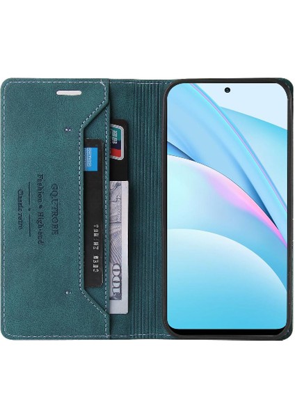 Xiaomi 10T Lite Premium Deri Kickstand Iki Kart Yuvaları Için Kılıf (Yurt Dışından) indirimleri