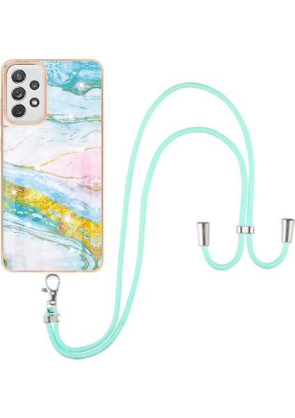Samsung Galaxy A72 5g/4g Anti-Scratch Yumuşak Crossbody Kordon (Yurt Dışından)