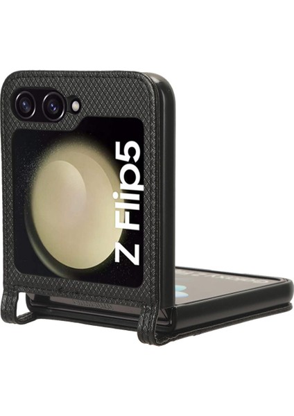 Samsung Galaxy Z Flıp 5 Için Kickstand Kart Tutucu Manyetik Cüzdan (Yurt Dışından) modelleri