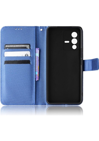 Vivo V23 Pro 5g Manyetik Cüzdan Kickstand Kart Tutucu Kapak Için Kılıf (Yurt Dışından) modelleri