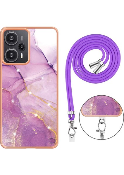 Xiaomi Poco F5 5g Mermer Anti-Çizik Yumuşak Crossbody Kordon (Yurt Dışından) modelleri