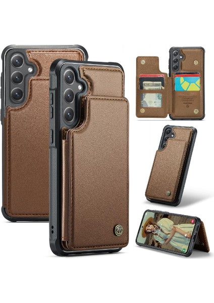 Samsung Galaxy S24 Artı Rfıd Engelleme Kickstand Için Caseme Cüzdan Kılıf (Yurt Dışından)