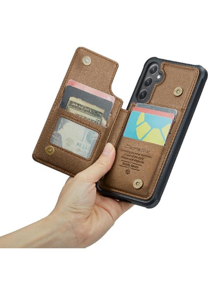 Samsung Galaxy S24 Artı Rfıd Engelleme Kickstand Için Caseme Cüzdan Kılıf (Yurt Dışından)