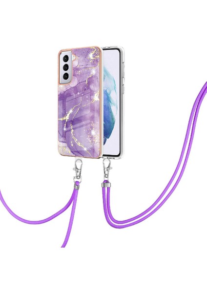Samsung Galaxy S21 5g Crossbody Kordon Askısı Anti-Scratch Yumuşak (Yurt Dışından)