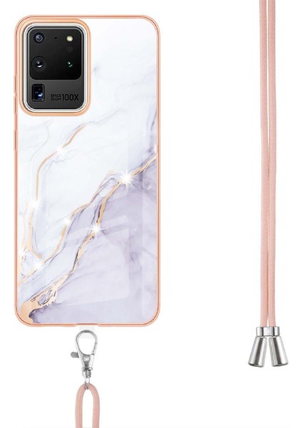 Samsung Galaxy S20 Ultra 5g Anti-Scratch Yumuşak Crossbody Kordon (Yurt Dışından)