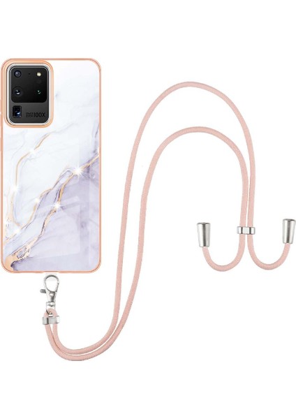 Samsung Galaxy S20 Ultra 5g Anti-Scratch Yumuşak Crossbody Kordon (Yurt Dışından)