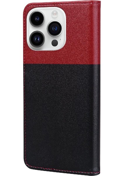 Iphone 14 Için Kılıf Pro / Pro Max Basit Iş Deri Kılıf Cüzdan Flip (Yurt Dışından) modelleri