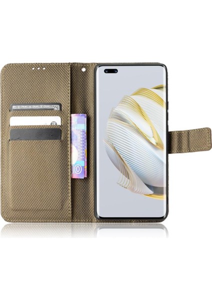 Huawei Nova 10 Kickstand Manyetik Cüzdan Kart Tutucu Kapak Için Kılıf (Yurt Dışından) fırsatları