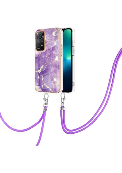 Xiaomi Redmi Için Not 11 4g Mermer Crossbody Kordon Askısı Tampon (Yurt Dışından) fiyatları