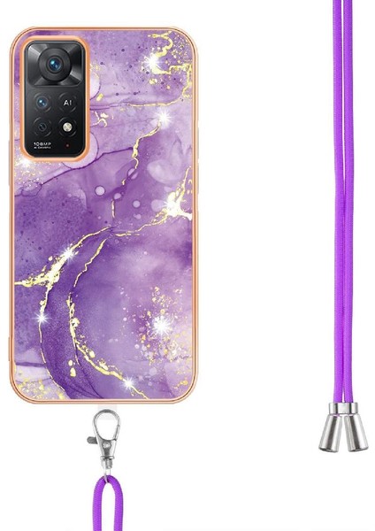 Xiaomi Redmi Için Not 11 4g Mermer Crossbody Kordon Askısı Tampon (Yurt Dışından) modelleri