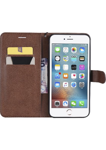 Iphone 7 Için Flip Case Artı/8 Artı Iş Cüzdan Telefon Kılıfı ile Kart (Yurt Dışından) fırsatları