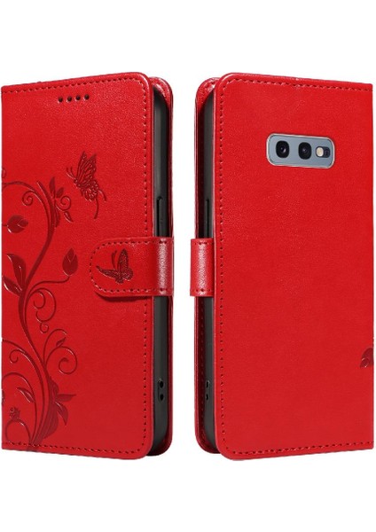 Samsung Galaxy S10E ve Kart Yuvası Cüzdan Telefon Kılıfı El ile (Yurt Dışından)