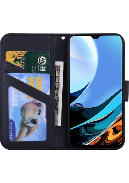Xiaomi Redmi 9t Için Flip Case Deri Kılıf Darbeye Kapak Kapak Basit (Yurt Dışından) indirimleri