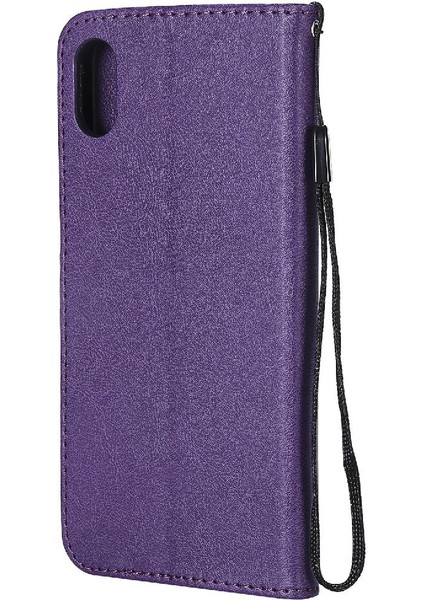 Iphone Xs Max Iş Cüzdan Telefon Kılıfı Için Flip Case Yüksek Kalite Katı (Yurt Dışından)