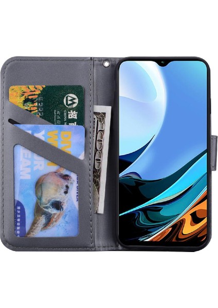 Xiaomi Redmi 9t Için Flip Case Deri Kılıf Darbeye Kapak Kapak Basit (Yurt Dışından) indirimleri