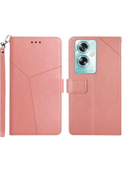 Oppo A59 5g Flip Kapak Kitap Katlanır Kickstand Için Kılıf-Dayanıklı Deri Tpu (Yurt Dışından)