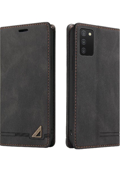 Samsung Galaxy A30 Premium Deri Premium Deri Kickstand Için Kılıf (Yurt Dışından)