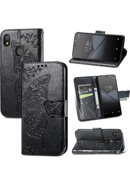 Tecno Pop 3 Cüzdan Kelebek Kanat Çok Renkli Iş Için Kılıf (Yurt Dışından)