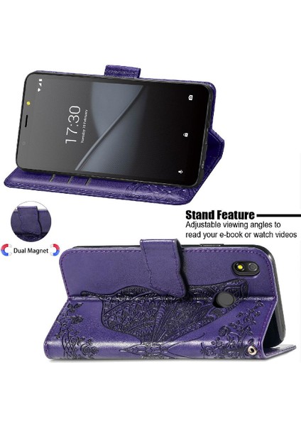 Tecno Pop 3 Cüzdan Kelebek Kanat Çok Renkli Iş Için Kılıf (Yurt Dışından) modelleri