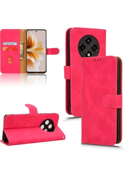 Oppo A3 Pro 5g Kart Ekleme Deri Için Kılıf Folio Flip Case Kapak (Yurt Dışından)
