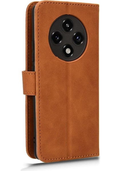 Oppo A3 Pro 5g Kart Ekleme Deri Için Kılıf Folio Flip Case Kapak (Yurt Dışından)