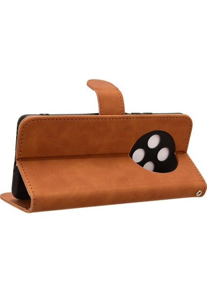 Oppo A3 Pro 5g Kart Ekleme Deri Için Kılıf Folio Flip Case Kapak (Yurt Dışından)