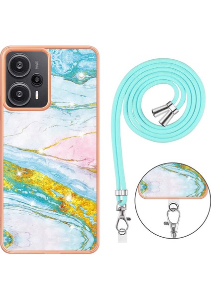 Xiaomi Poco F5 5g Mermer Anti-Çizik Yumuşak Crossbody Kordon (Yurt Dışından) fırsatları