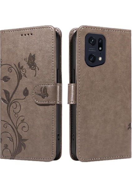 Oppo Bulmak Için Kılıf X5 Pro Kabartmalı Kelebek El Kayışı ile Yüksek Kalite (Yurt Dışından)