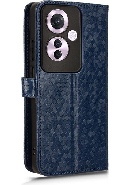 Oppo RENO11 F 5g Manyetik Toka Için Kılıf Geometrik Desen Deri Cüzdan (Yurt Dışından) fırsatları