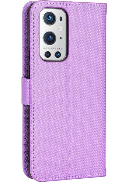 Oneplus 9 Için Kılıf Pro Kart Tutucu Manyetik Cüzdan Kickstand Kapak (Yurt Dışından)
