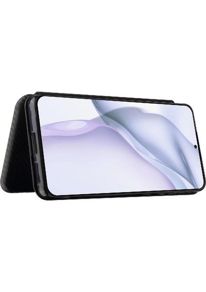 Kart Tutucu Kickstand Manyetik Karbon Fiber ile Huawei P50 Pro Için Kılıf (Yurt Dışından) fiyatları