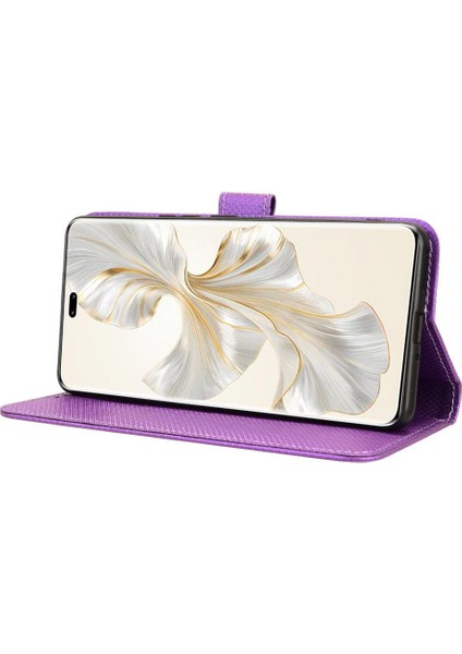 Onur Için Kılıf 100 Pro 5g Kickstand Manyetik Cüzdan Kart Tutucu Kapak (Yurt Dışından) fırsatları