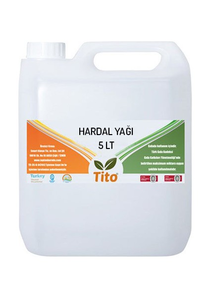 Hardal Yağı 5 lt