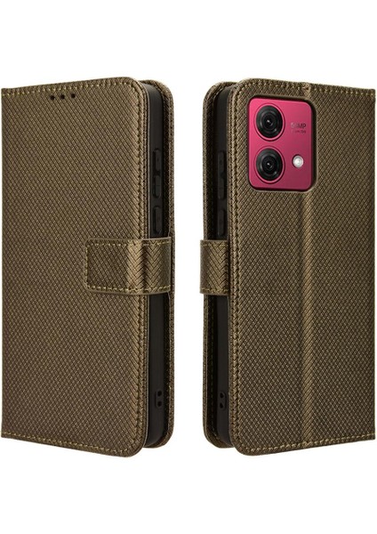 Motorola Moto G84 5g Kart Tutucu Kapak Kickstand Manyetik Cüzdan (Yurt Dışından)