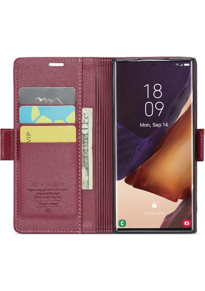 Samsung Galaxy Not 20 Ultra Cüzdan Kılıf Anti Dolandırıcılık Kartı Için Caseme Durumda (Yurt Dışından) modelleri