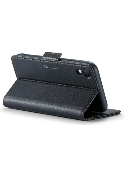 IPhone Xr Darbeye Dayanıklı Durumda Anti Dolandırıcılık Kickstand Kart Yuvası (Yurt Dışından)