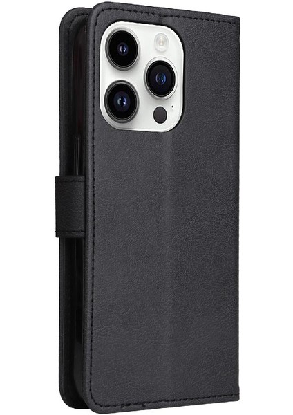 Iphone 15 Pro Için Flip Case Yüksek Kaliteli Deri Iş Cüzdan Telefon (Yurt Dışından) indirimleri