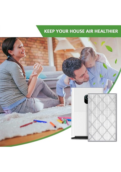 HE601 Hepa Hava Temizleme Cihazı Için Yedek Filtre 6 HE601 ve HE602, HE6FKPET, H13 Gerçek Hava Filtresinin Değiştirilmesi (Yurt Dışından)