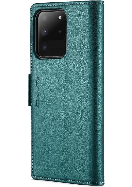 Samsung Galaxy S20 Ultra Darbeye Dayanıklı Durumda Anti Dolandırıcılık Cüzdan (Yurt Dışından)