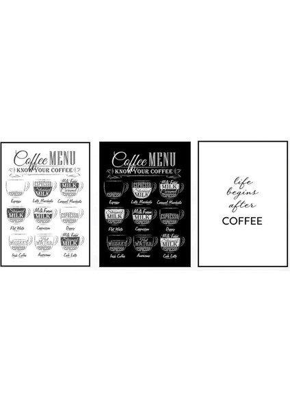 3 Adet Kahve Işaretleri 15.7X23.6 Inç Kahve Işaretleri Metal Kahve Bar Işaretleri Kahve Duvar Dekor Kahve Bar Mutfak Duvar Dekor (Yurt Dışından)