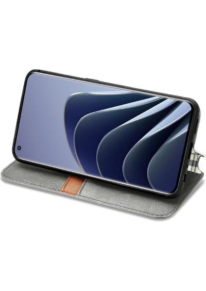 Oneplus 10 Pro Için Kılıf Moda Tasarım Deri Kılıf Cüzdan Fonksiyonu Çevirin (Yurt Dışından) modelleri