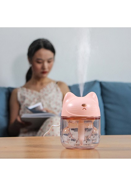 150ML Ultrasonik Hava Nemlendirici Aromalı Uçucu Yağ Difüzör Ev Araba Için USB Sisleyici Mist Maker ile LED Gece Lambası Açık Mavi (Yurt Dışından)