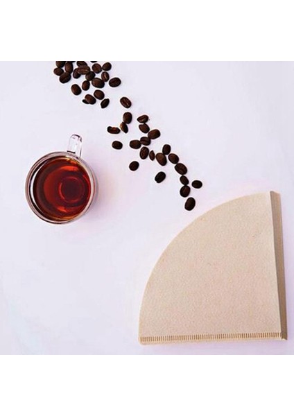 80 Adet V Şekli Kahve Filtre Kağıdı Koni 1-2cup Damlatıcı Için Kahve Filtreleri Bardaklar Kahve Damlama Araçları Kağıt Filtreler (Yurt Dışından) fırsatları